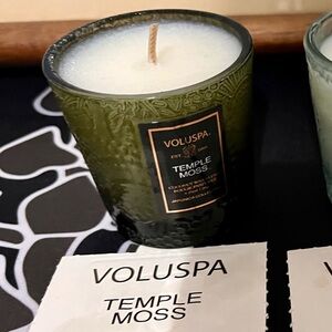 🆕 Voluspa Votive Candle ✨ Temple Moss • 1.25oz
